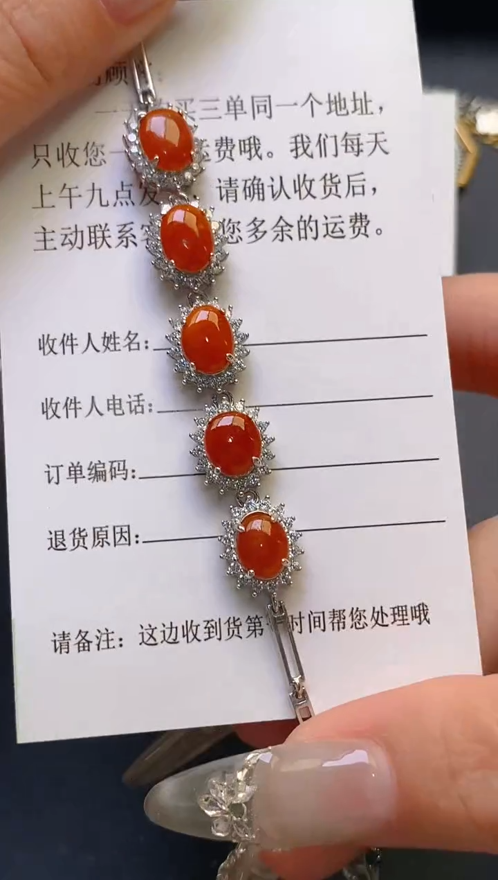 【闪购商品】翡翠耳饰银S925镶嵌天然A货翡翠1