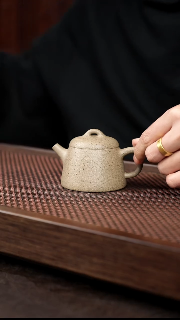 茶壶紫砂青降坡秦钟