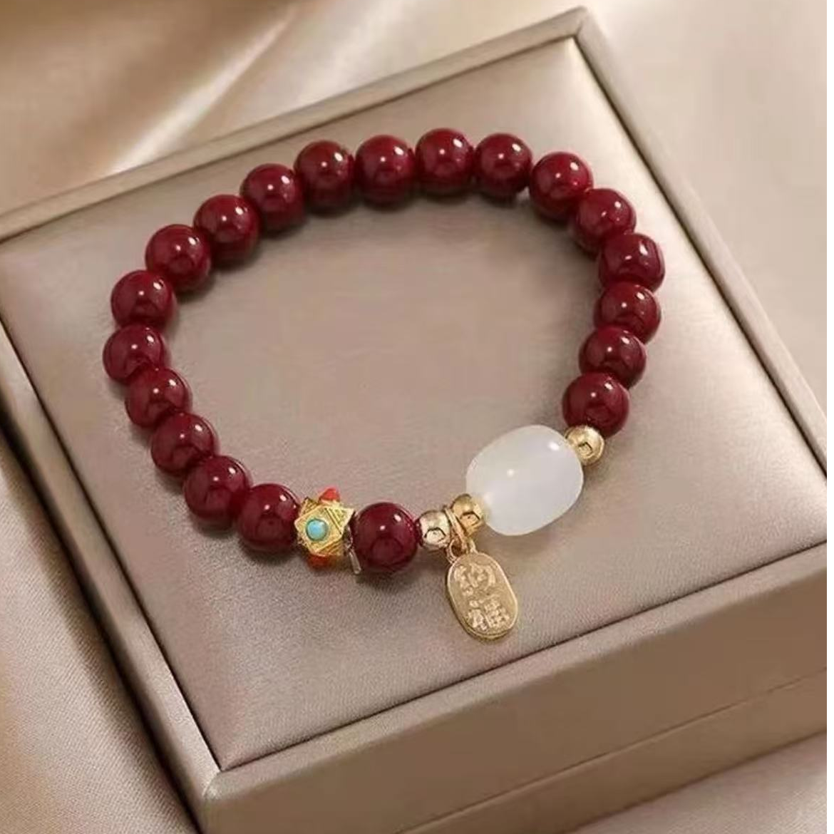 红色纳福精品手链  SC-424