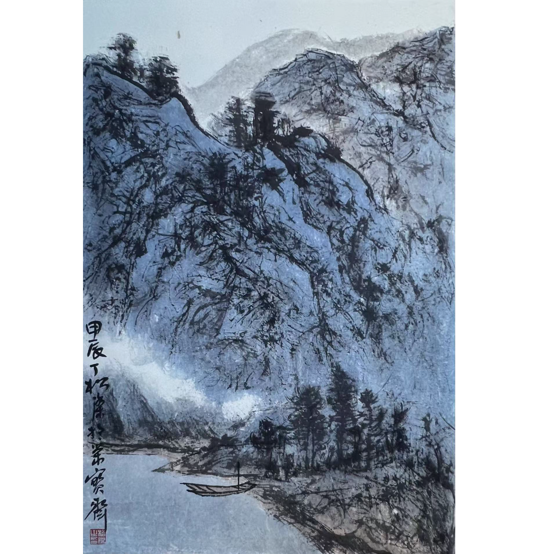 中国画都/丁松杰/甄选国画系列/绘画作品A3118