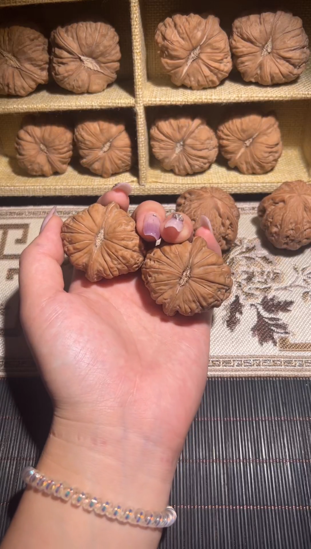 把件文玩核桃气**凡南瓜墩