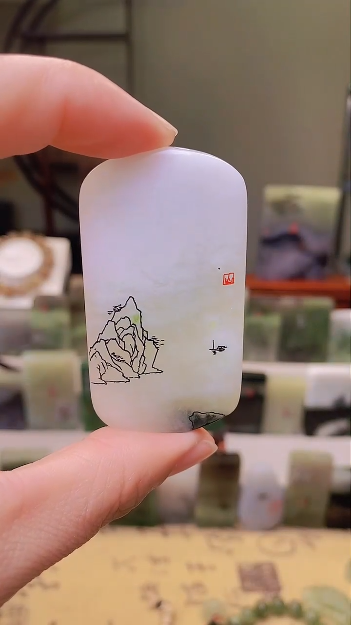 【闪购商品】独山玉颈饰未镶嵌85