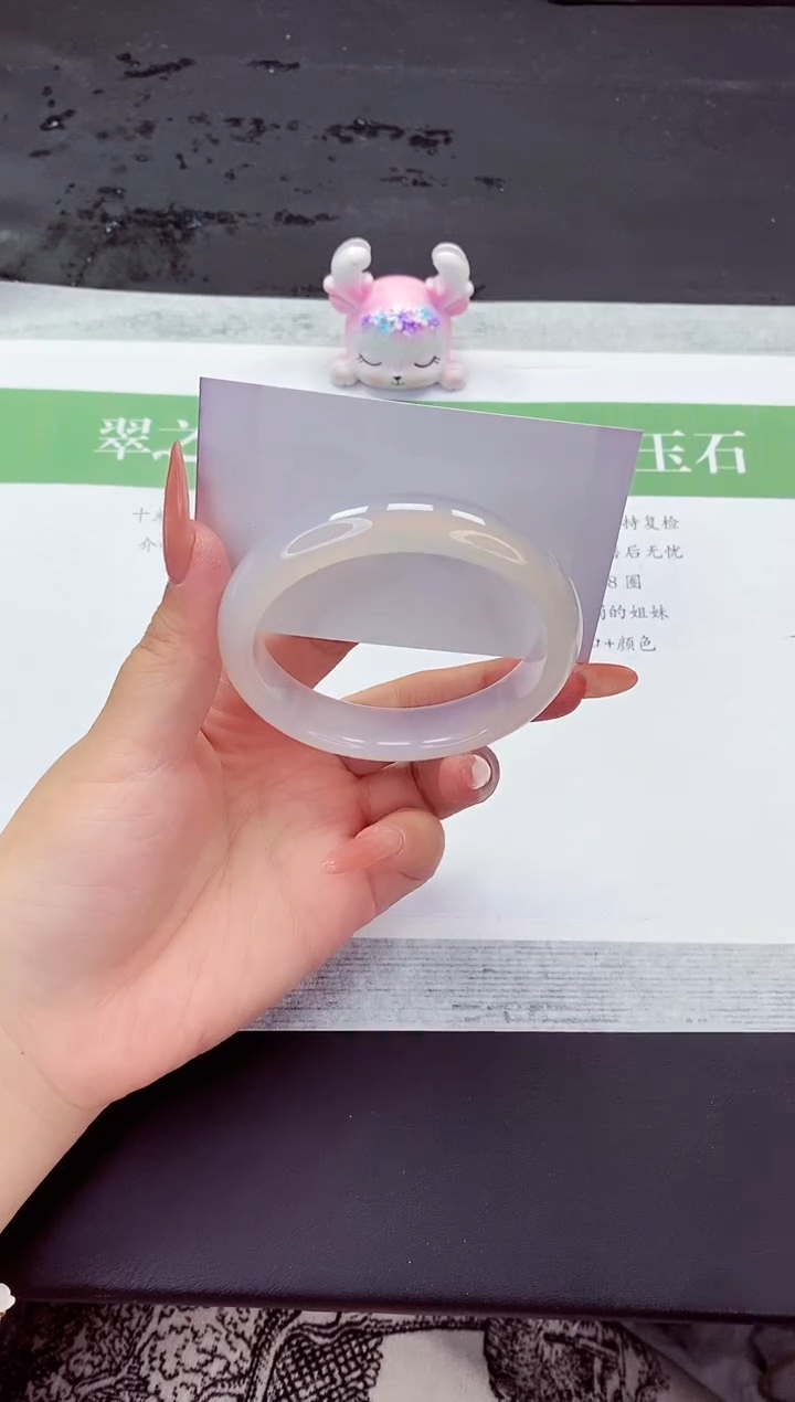 石英质玉手镯未镶嵌M329-60+