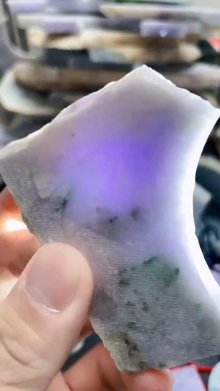 裸石翡翠天然A货翡翠板料