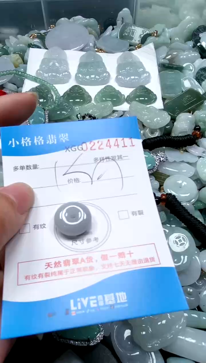 【闪购商品】翡翠颈饰未镶嵌闪购商品0224411