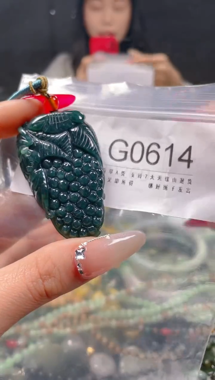 【闪购商品】翡翠颈饰未镶嵌/G/翡翠A货一图一物