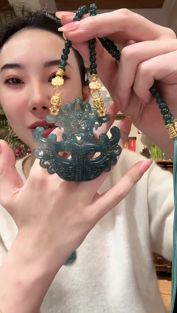 【闪购商品】翡翠颈饰未镶嵌国风