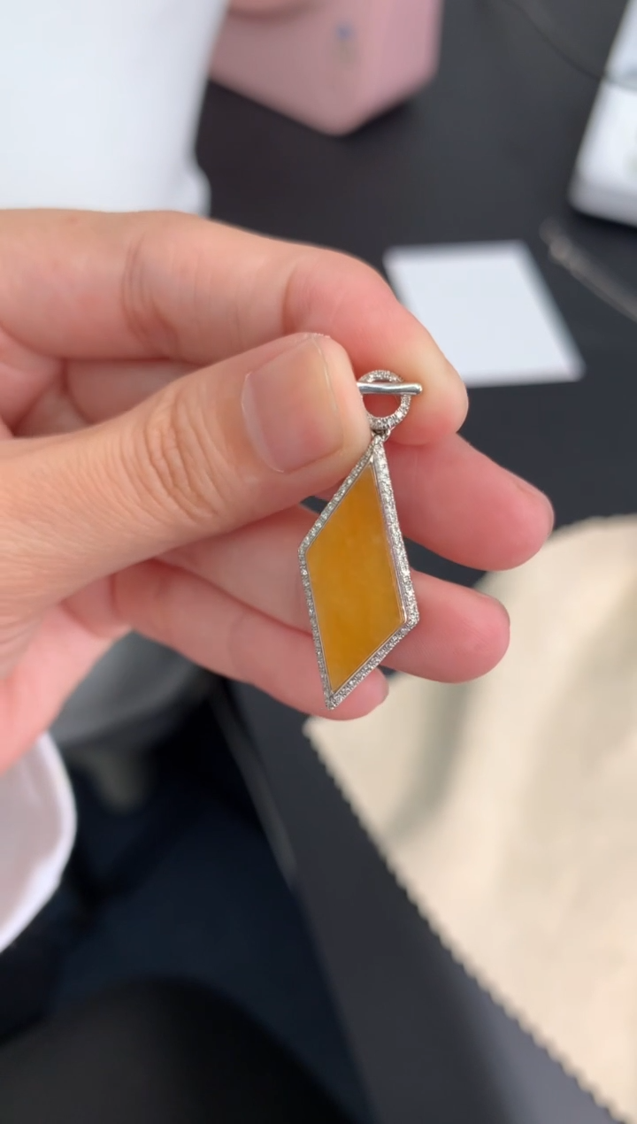 【闪购商品】定制翡翠18K金镶嵌模式推广期24小时鉴赏期