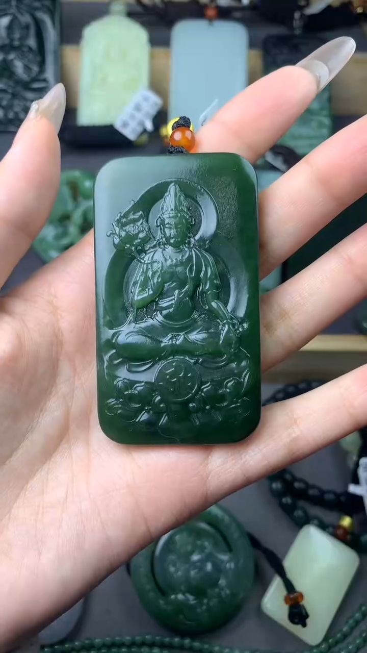 【闪购商品】定制和田玉挂件拍一发一不退不换
