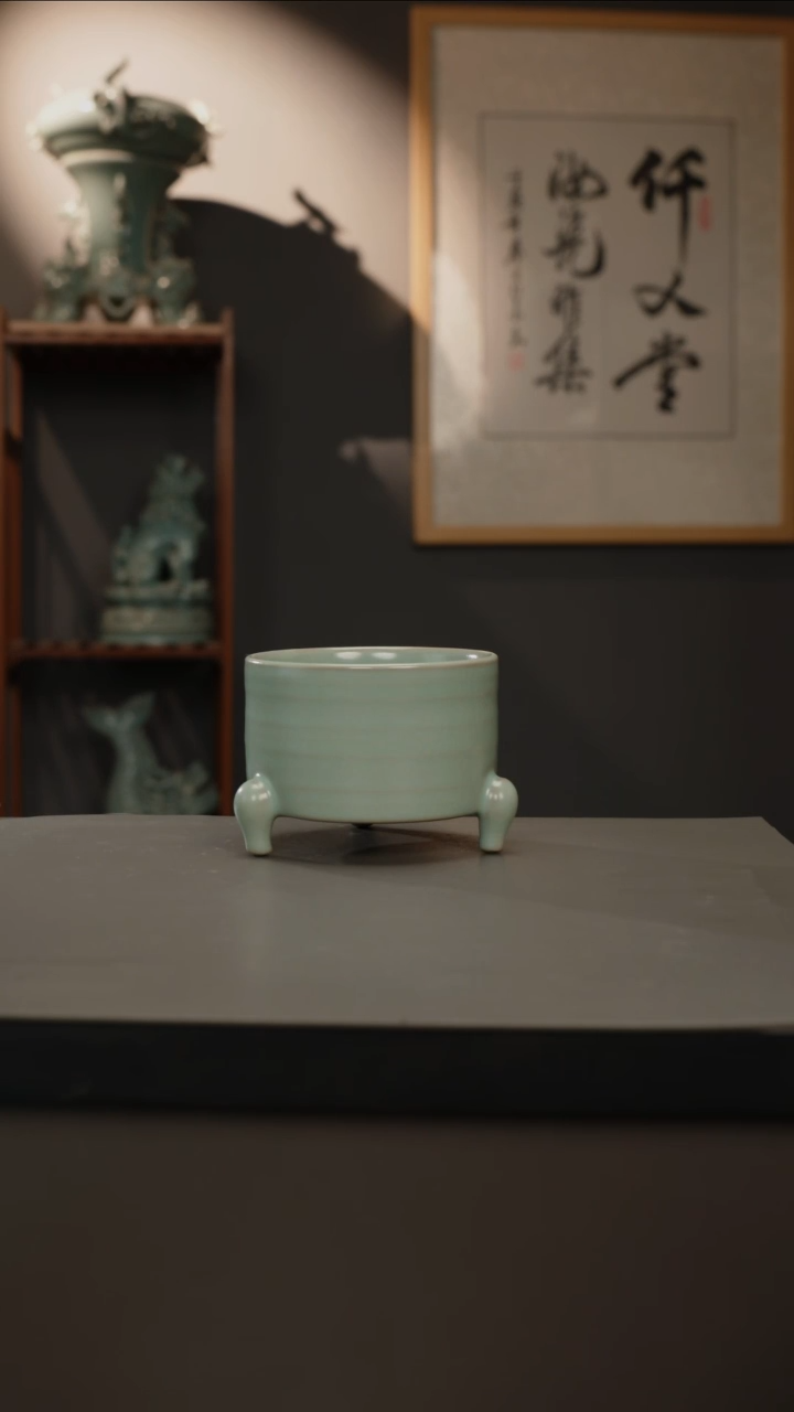 【闪购商品】杯原产地原矿 三足杯
