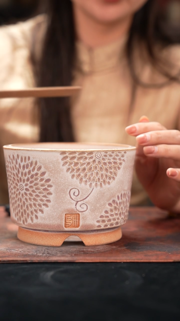 8-7-151花盆口径12.5瑕