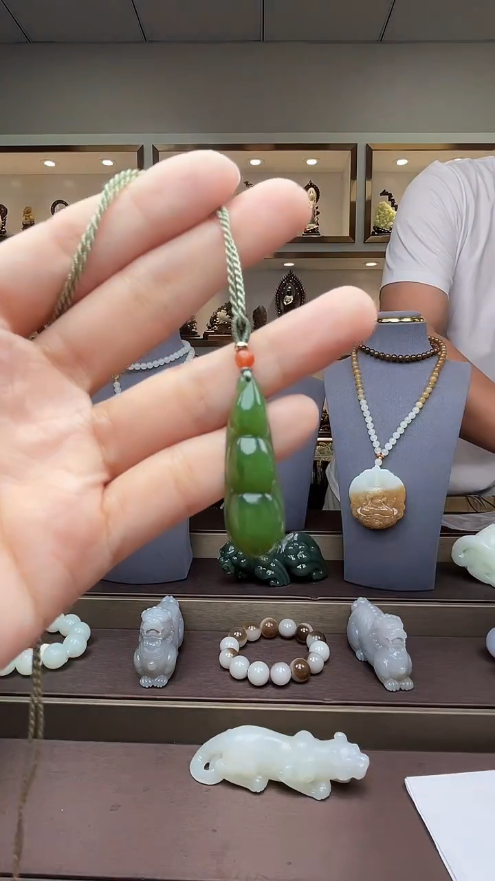 和田玉未镶嵌挂件苏