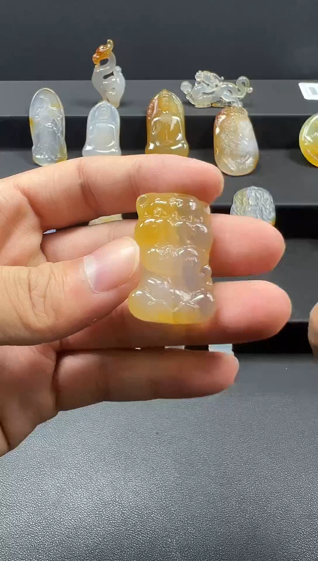 玛瑙/玉髓颈饰未镶嵌天然珠宝 一物一证