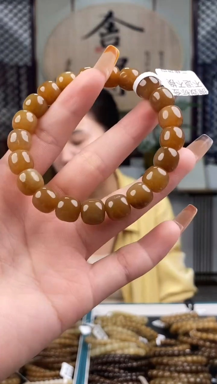 和田玉未镶嵌颈饰拍一发一