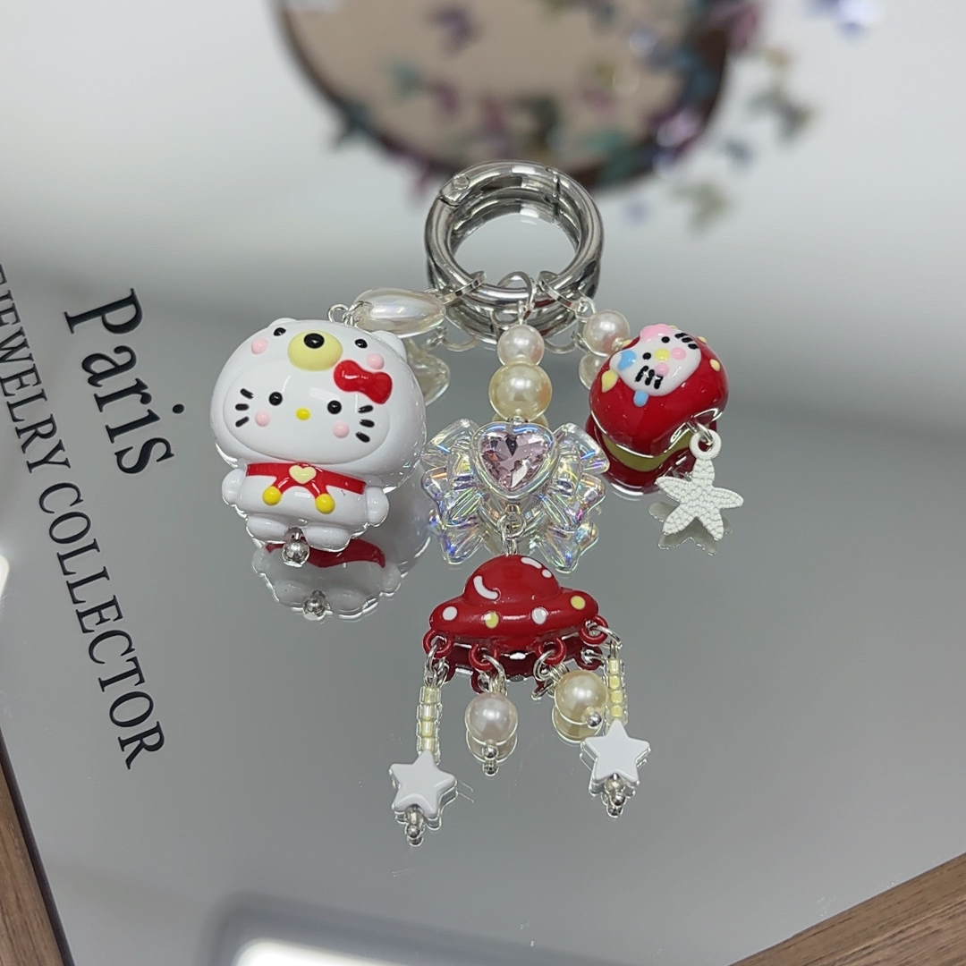 821编码手机链原创手工diy手机壳防丢饰品包包钥匙挂件