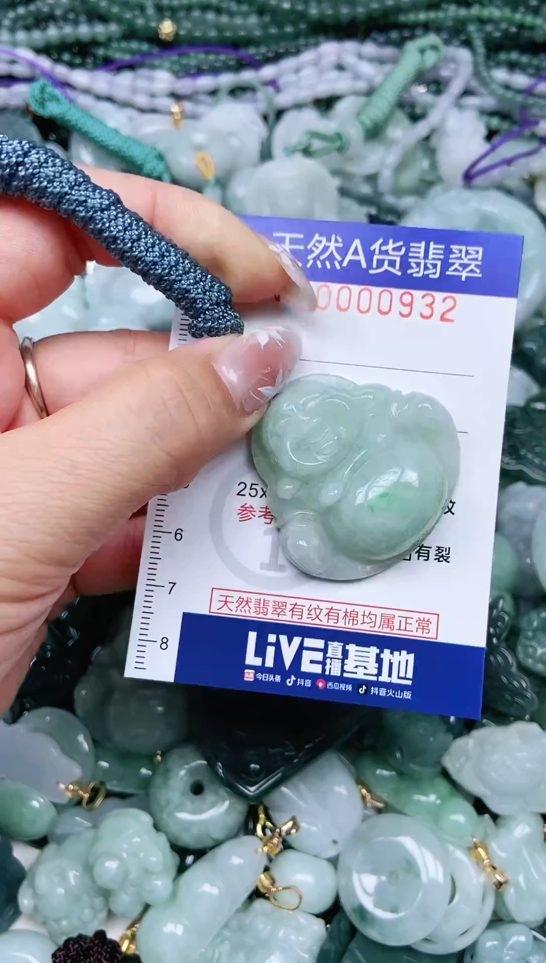 吊坠(不含链)未镶嵌翡翠天然A货 支持复检