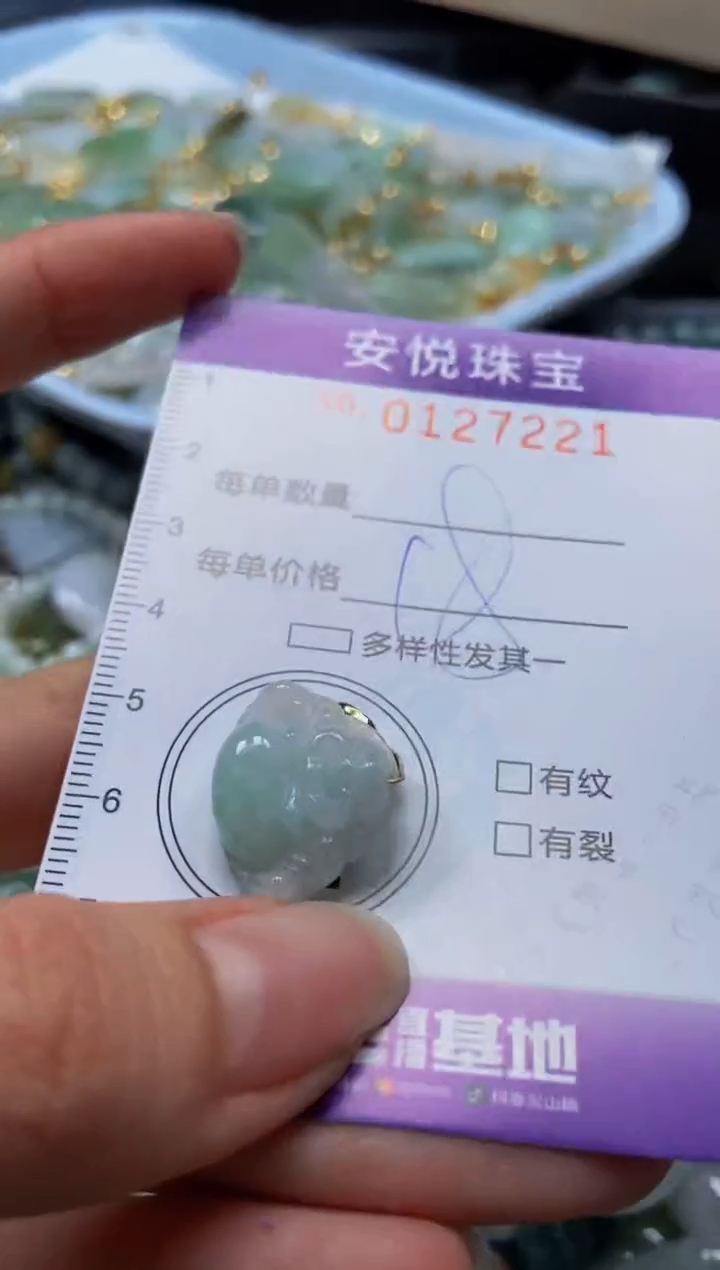【闪购商品】翡翠颈饰未镶嵌闪购0127221
