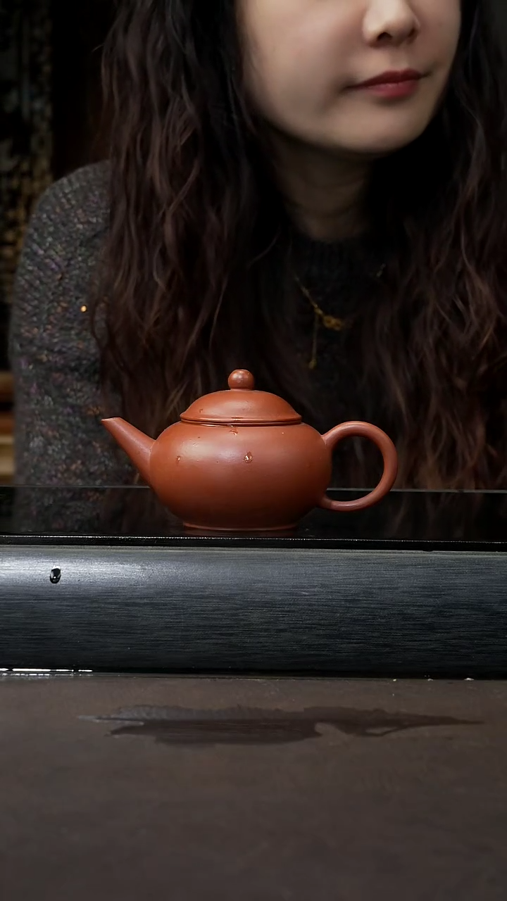 【闪购商品】紫砂茶壶红泥 水平 130cc  008