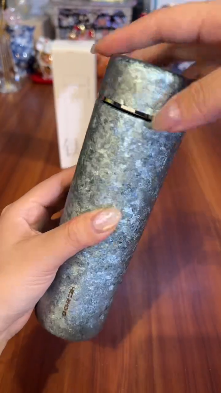 111威众红豆口袋杯（300mL）蓝色