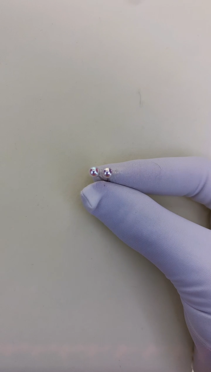 银S925镶嵌DA海水珍珠 GD248 4-5 akoya素钉