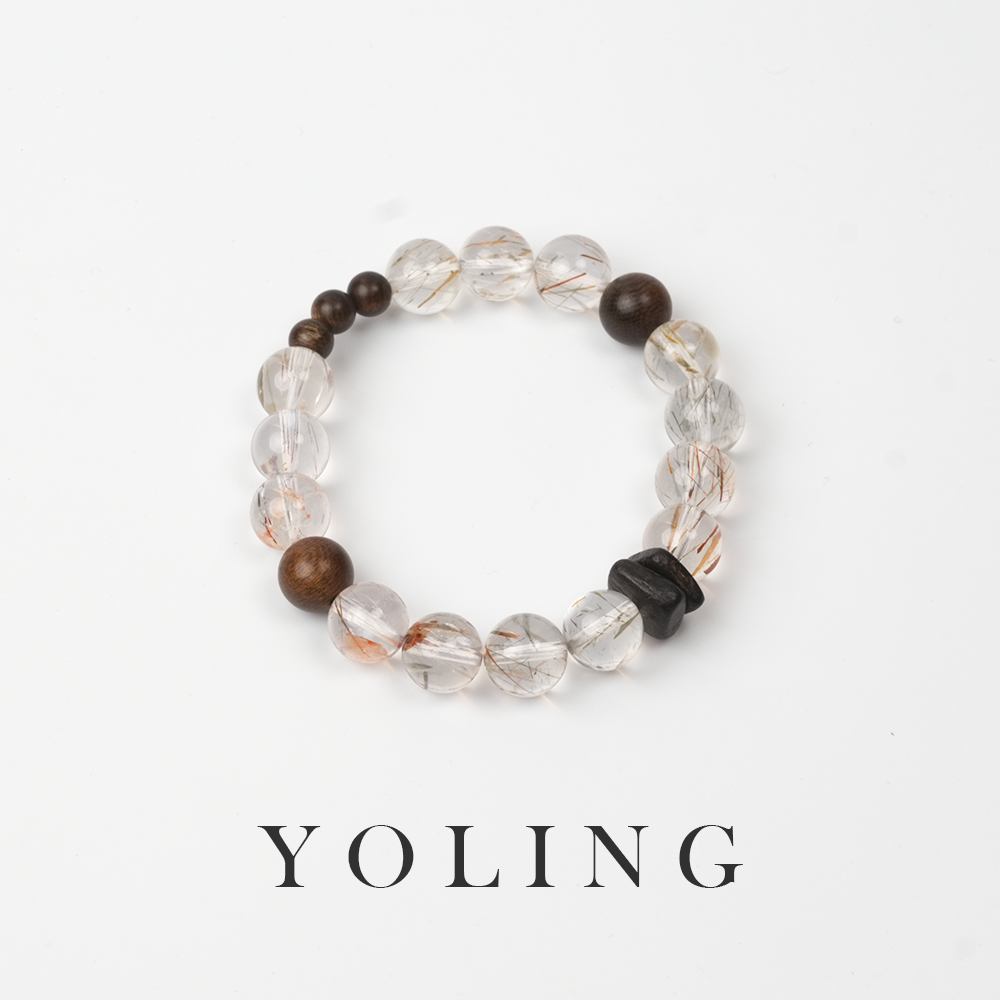 YOLING | 「凝」超七天然水晶手串