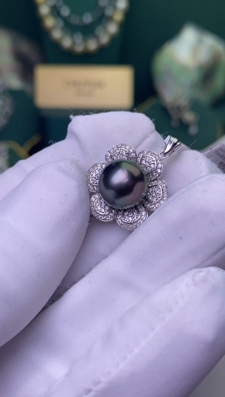 【闪购商品】海水珍珠颈饰银S925镶嵌10-11