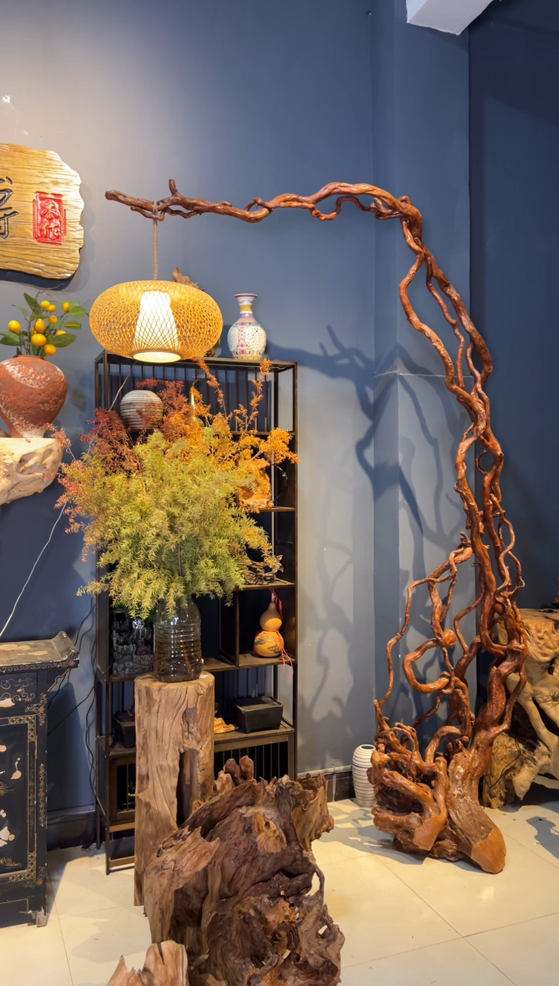 【闪购商品】木卢师傅根艺作品(不包含人物摆件）