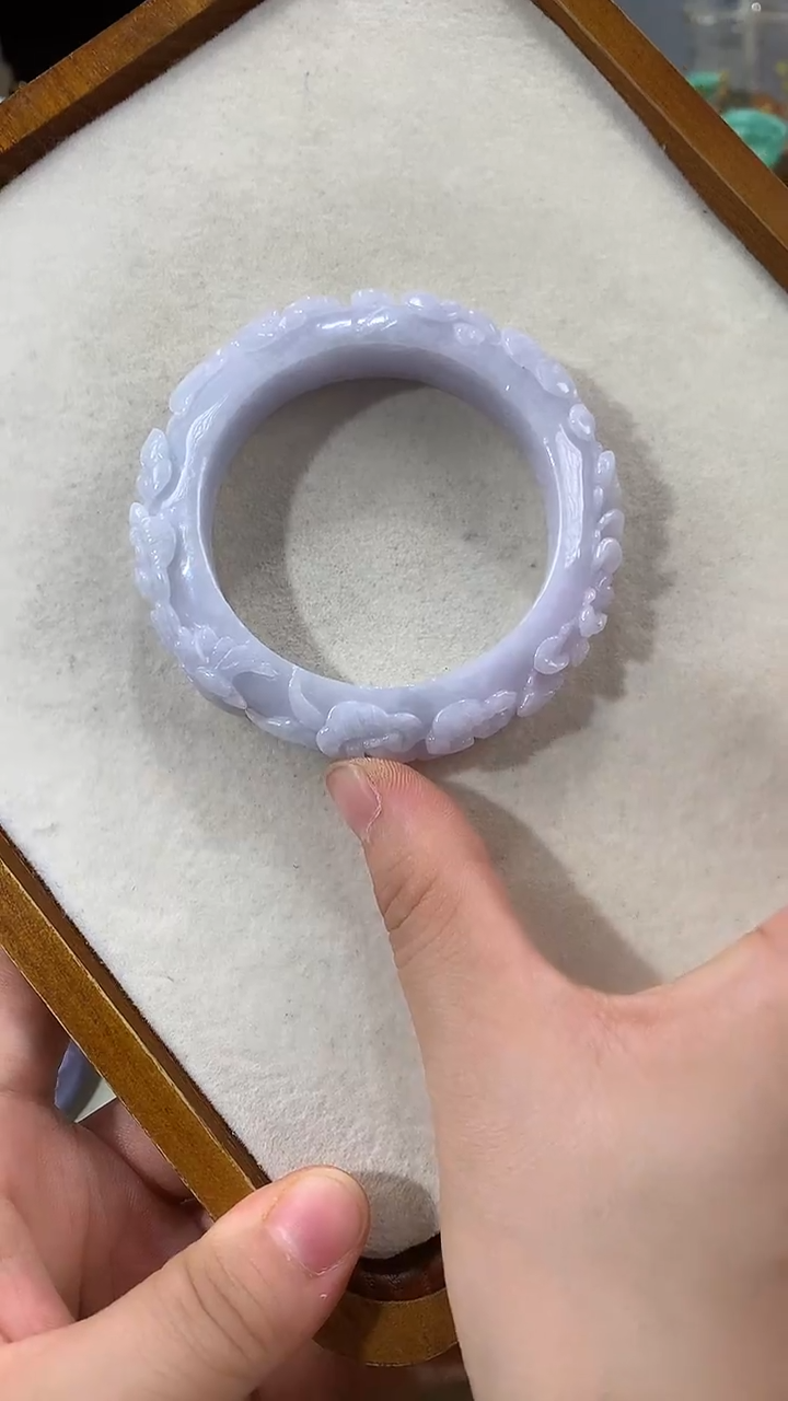 未镶嵌手镯翡翠手镯55.2