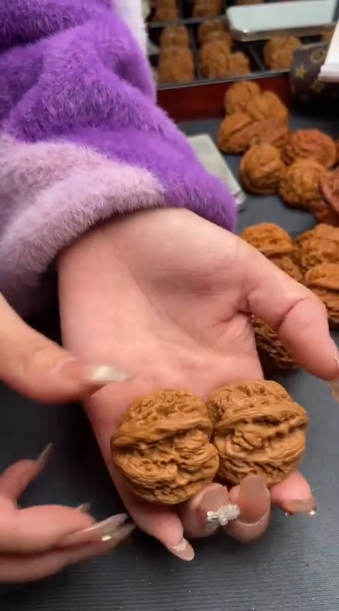 【闪购商品】文玩核桃把件粗筋38左右（全品）