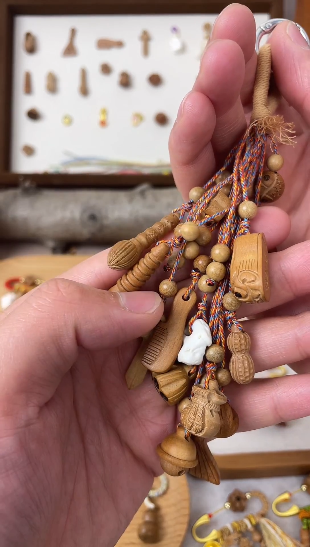 长款桃木挂件一物一拍20款长款