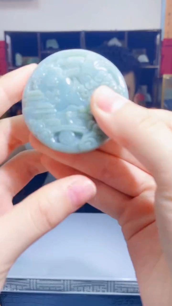 翡翠未镶嵌吊坠(不含链)S02多样性发其一