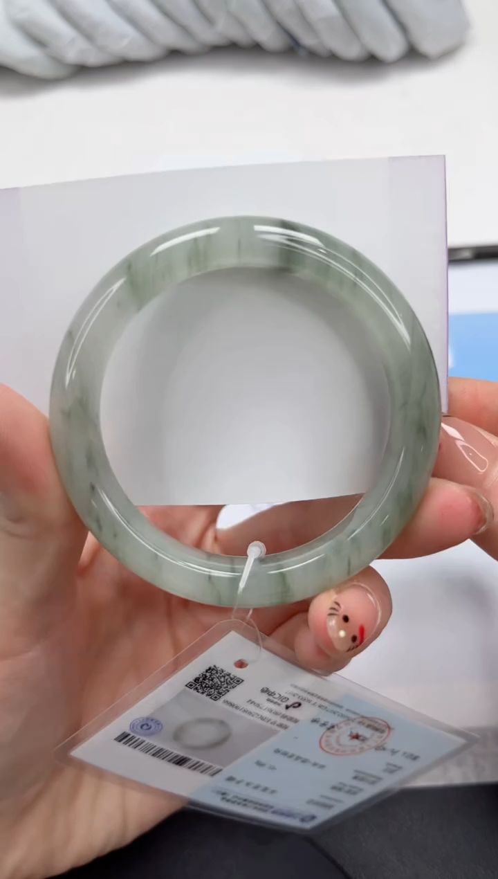 未镶嵌手镯石英质玉170-53.9