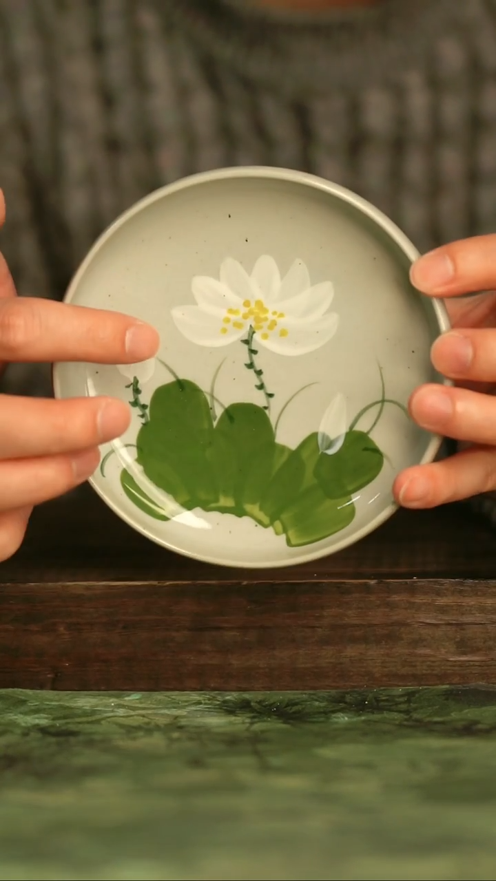 手工手绘瓷器青诗集手工手绘瓷器