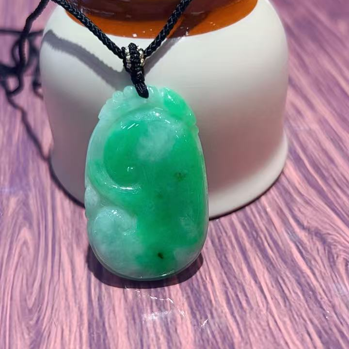 翡翠如意挂件174