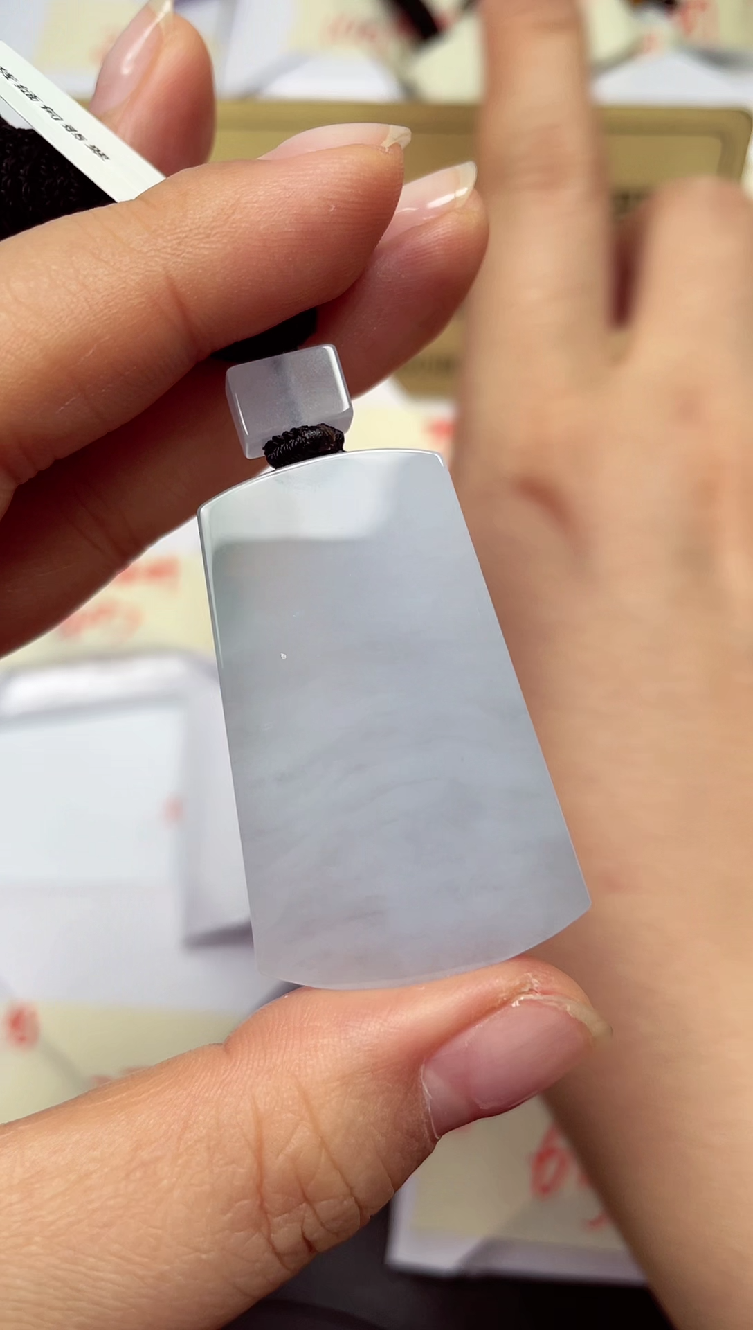 颈饰未镶嵌翡翠天然缅甸翡翠A货