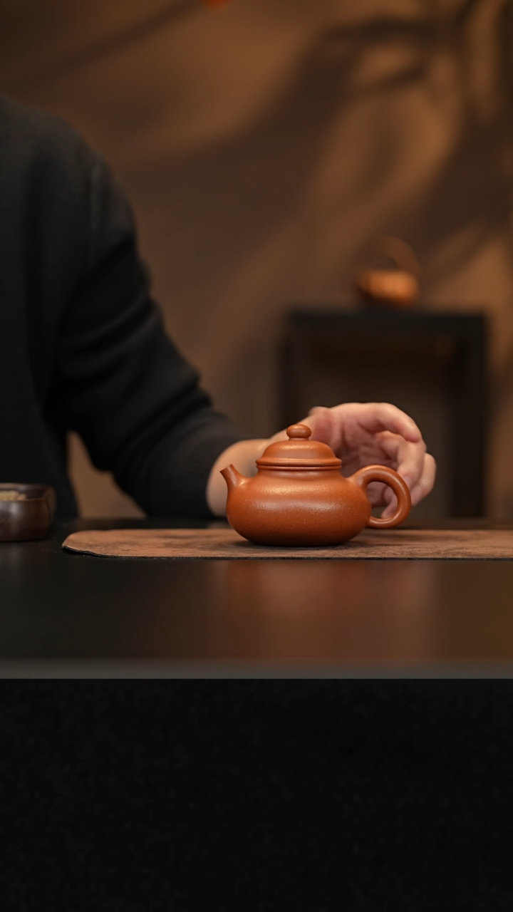 【闪购商品】紫砂茶壶允禾斋wls 朱泥 容天