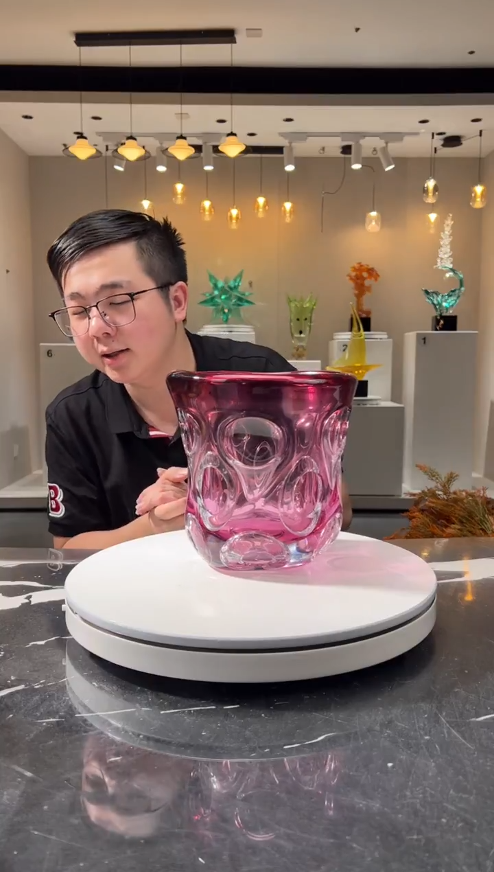 摆件巴比特美学-金红冰酒桶