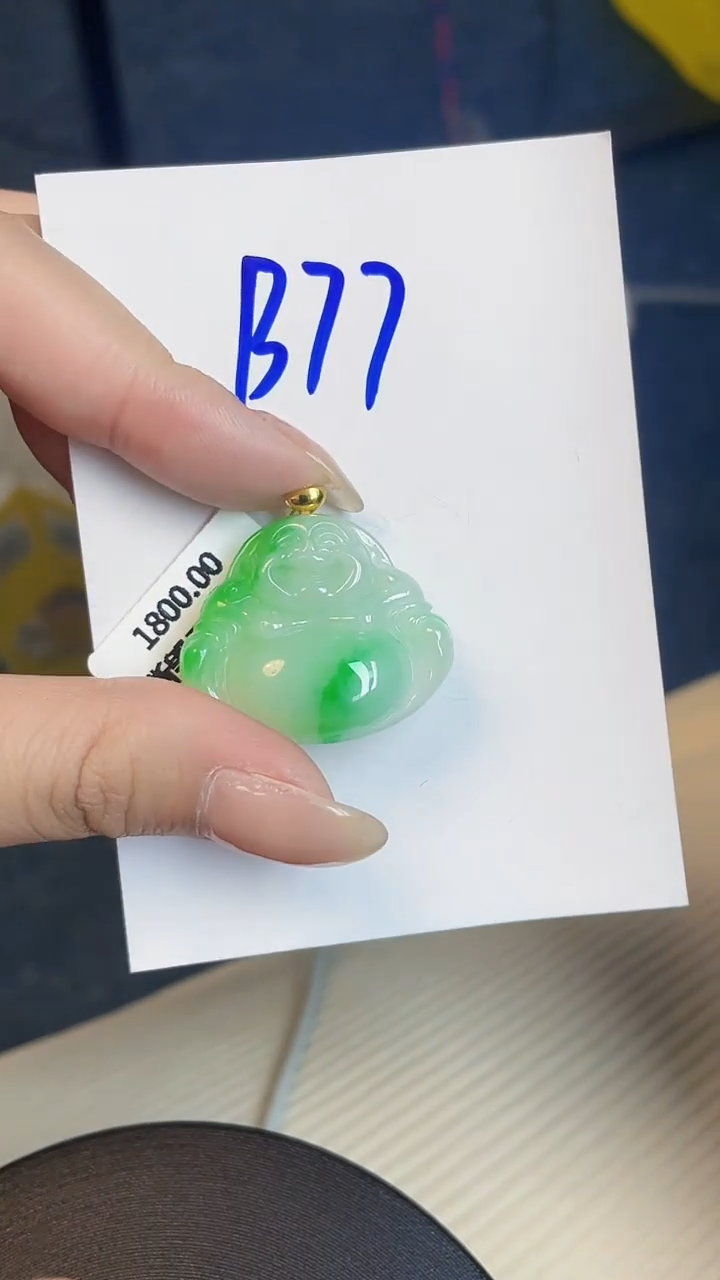 【闪购商品】翡翠颈饰18K金镶嵌00000000