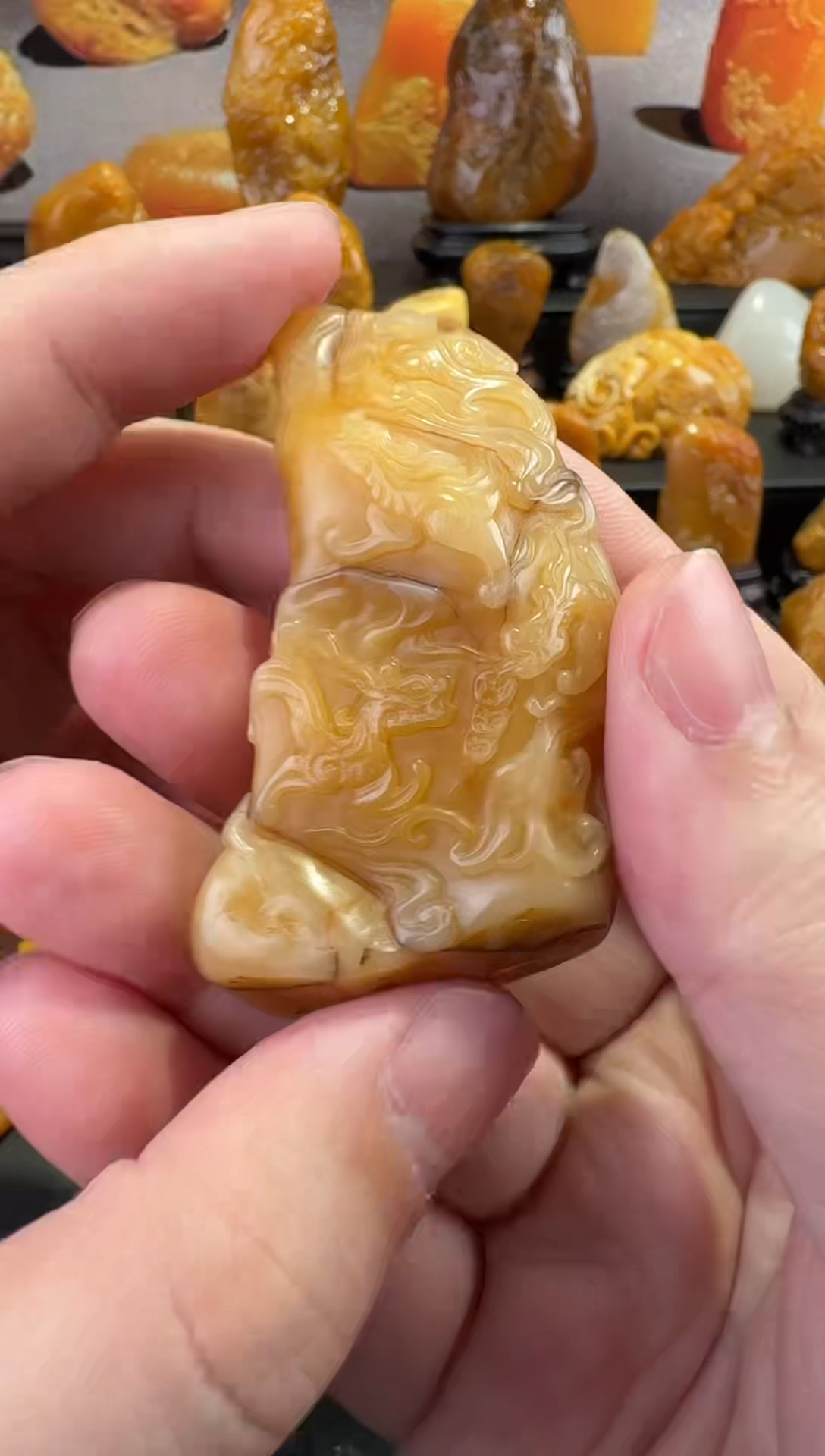 【闪购商品】田黄石半知田黄直播间