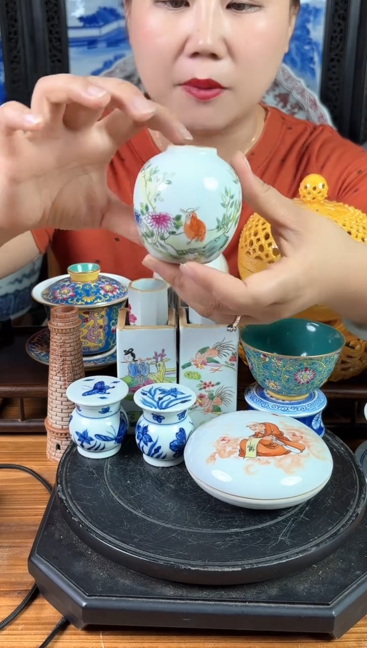 摆件景德镇陶瓷仿古摆件N981