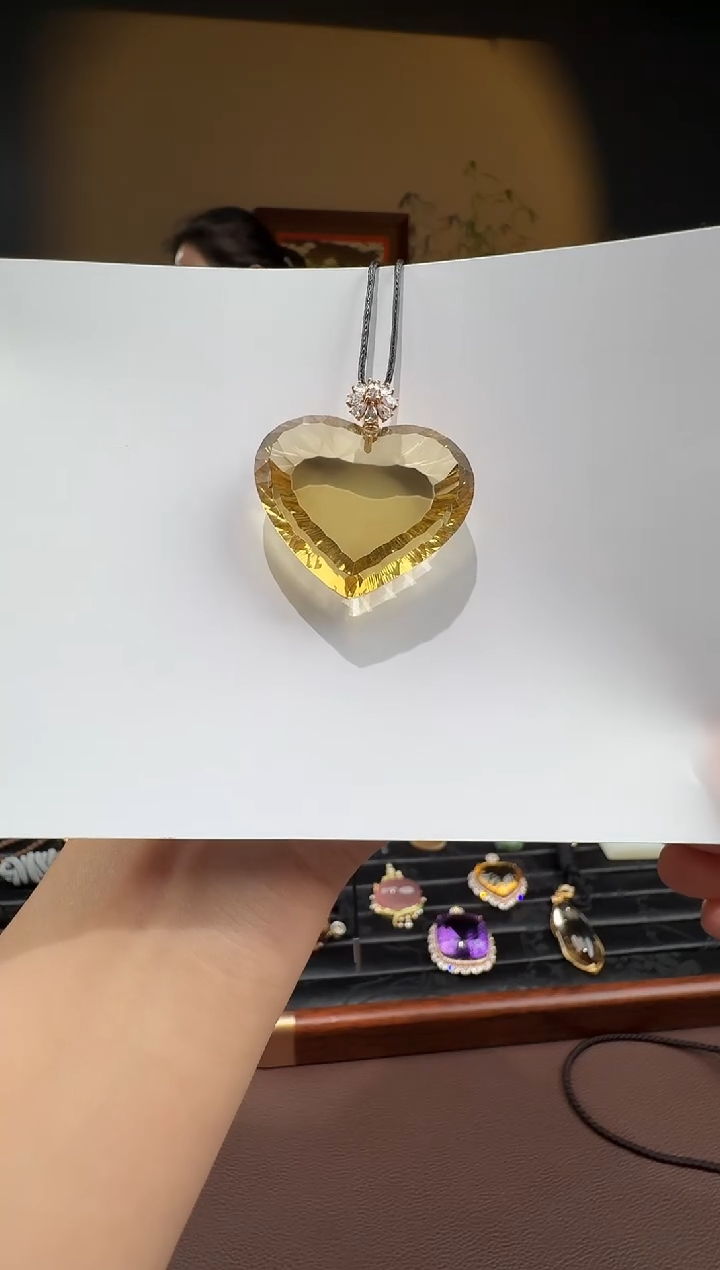 颈饰未镶嵌黄晶69-511-11.26多样性拍一发一