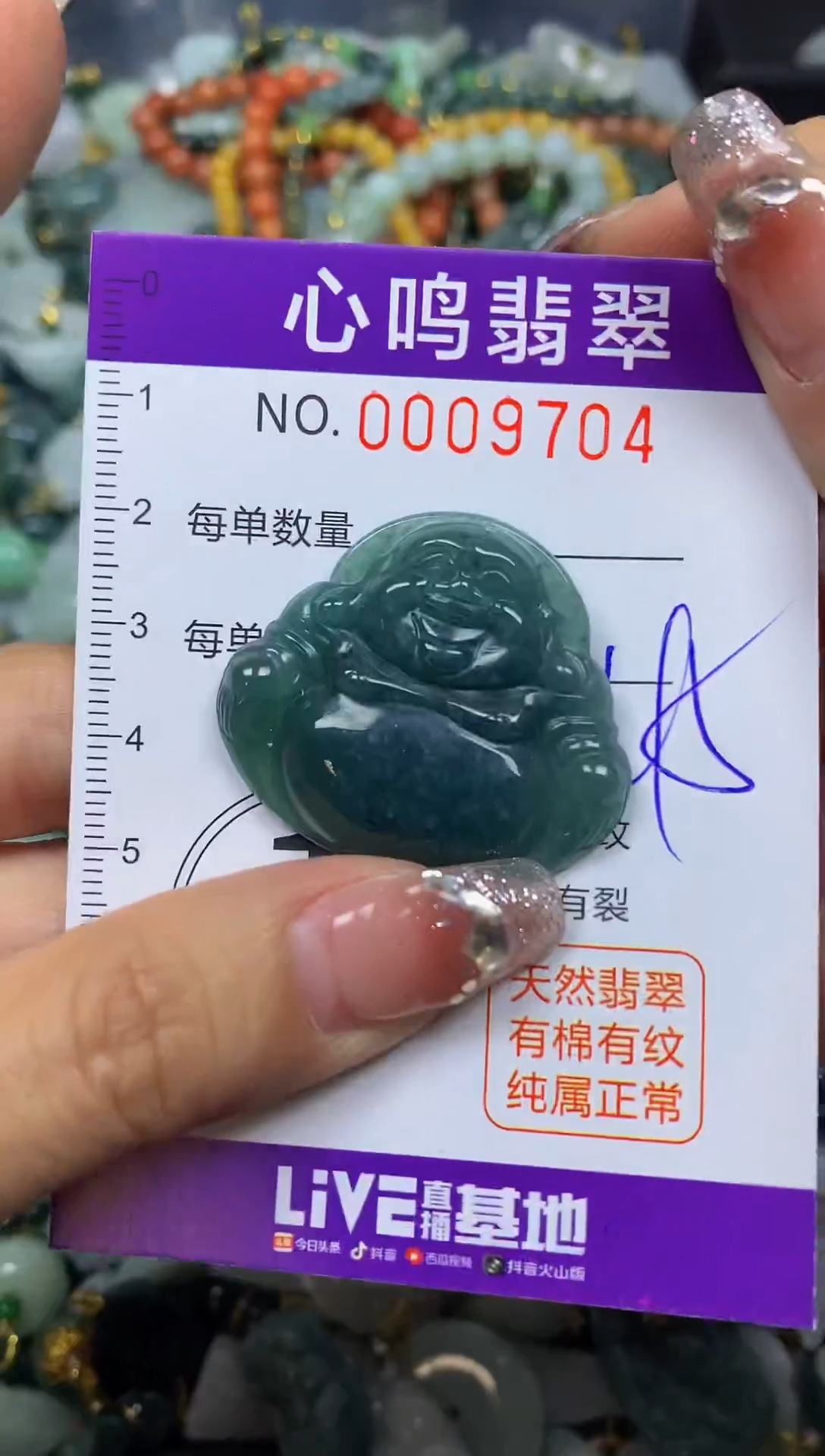【闪购商品】翡翠颈饰未镶嵌闪购009704