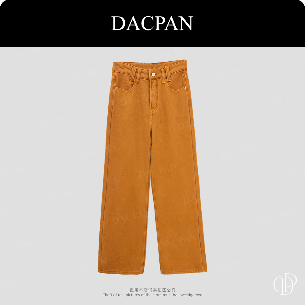 DACPAN-“一条过冬”韩版洗水棉复合加绒牛仔裤  2025/盼·PP 210