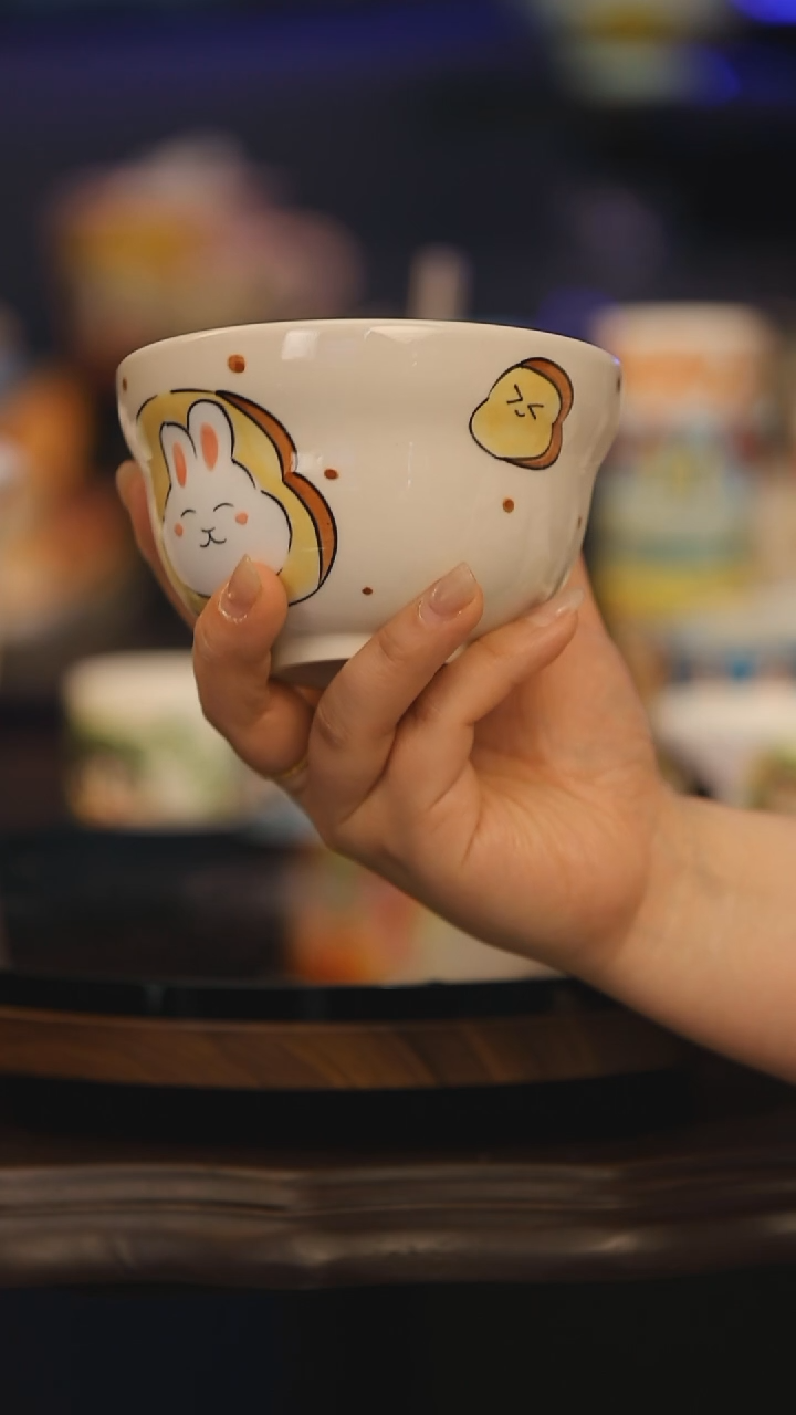 【闪购商品】摆件景德镇釉下彩绘设计师款式陶瓷