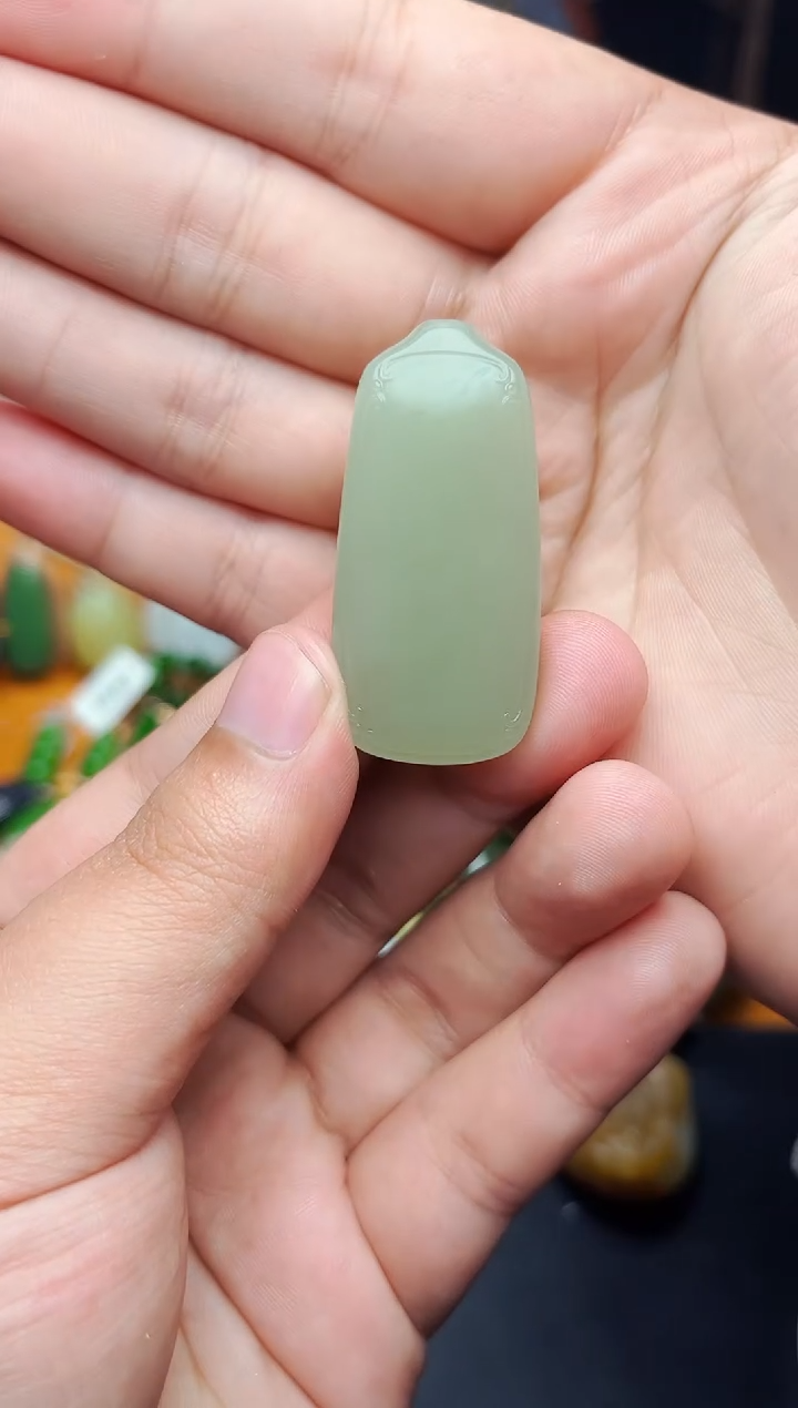 【闪购商品】和田玉颈饰未镶嵌无事牌01