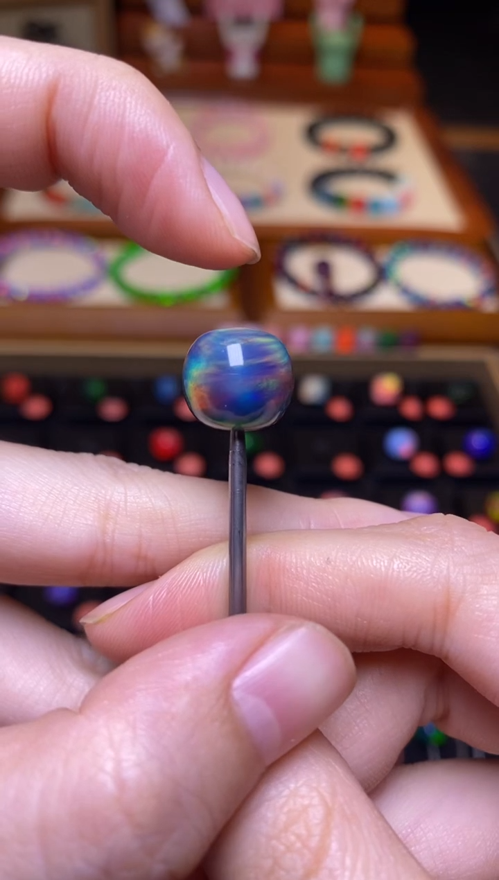 【闪购商品】树脂制品11*12mm人工欧泊老型14