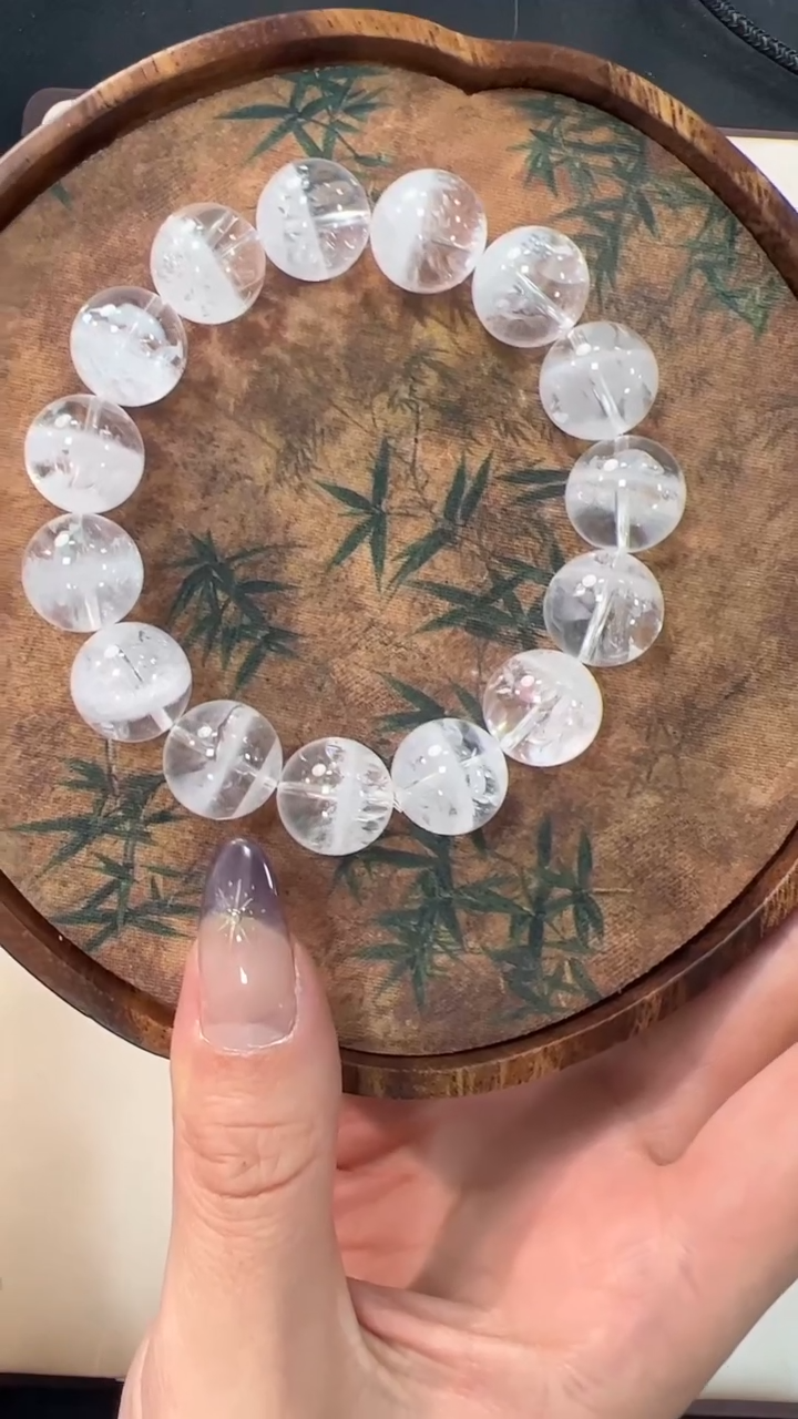 【闪购商品】水晶手链未镶嵌BY1117约14mm