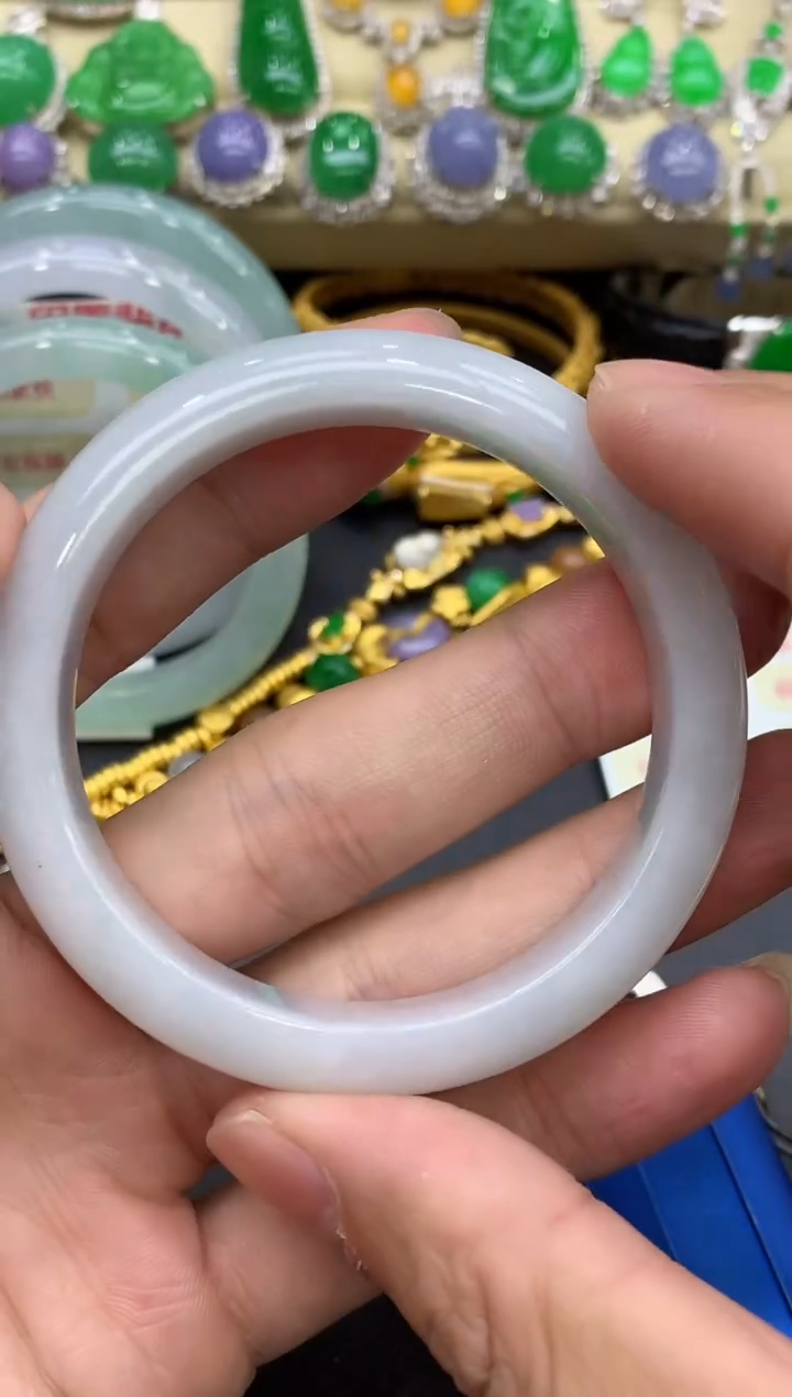 未镶嵌手镯翡翠42-中国好珍宝