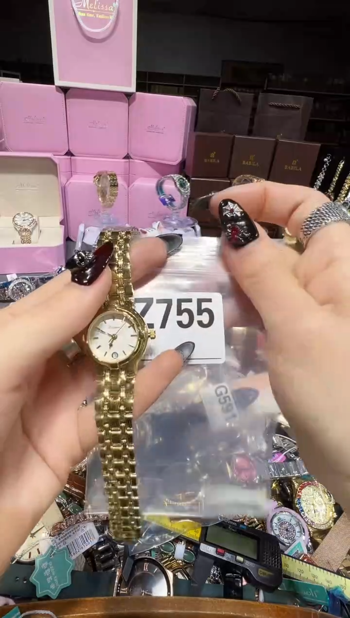 石英机芯不锈钢不锈钢直播定闪专用