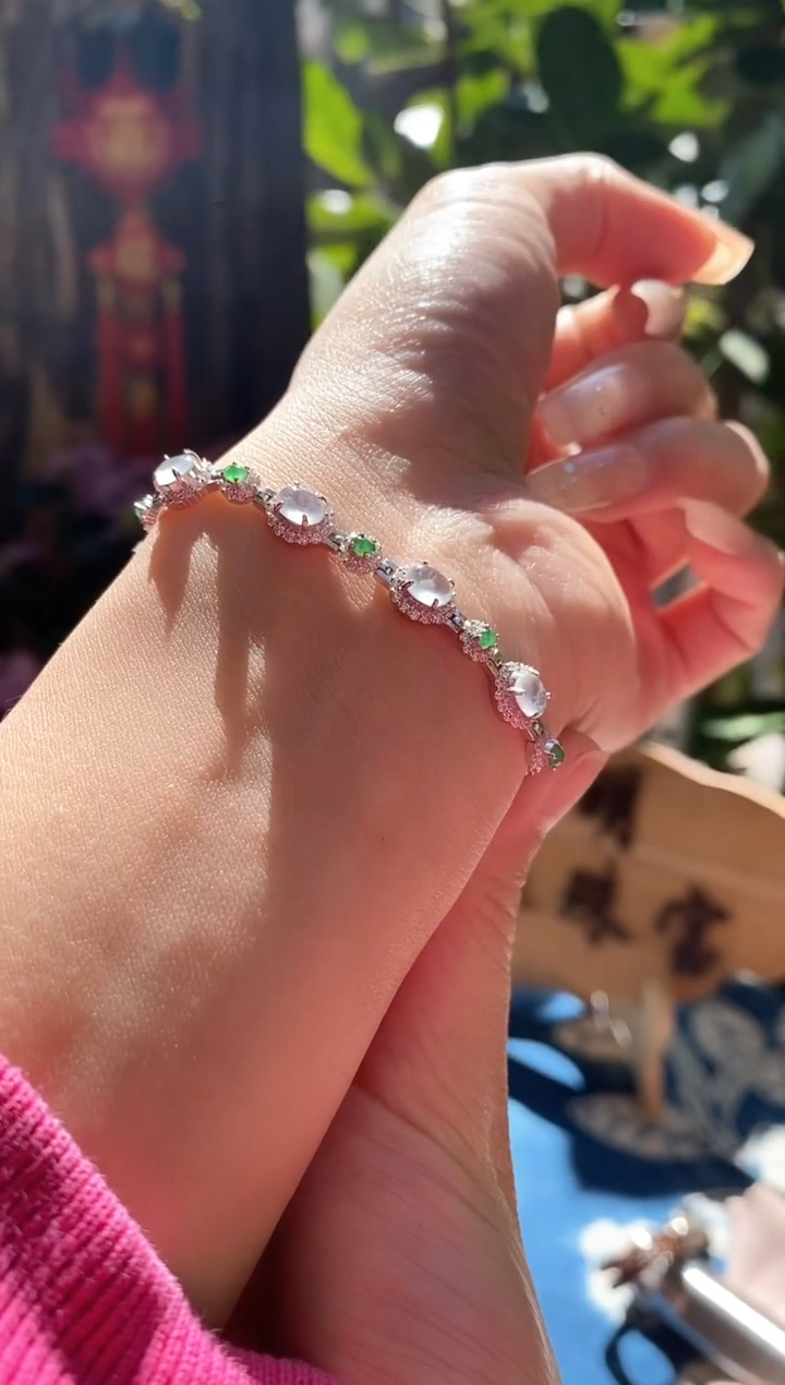 【闪购商品】翡翠手链未镶嵌翡翠手链